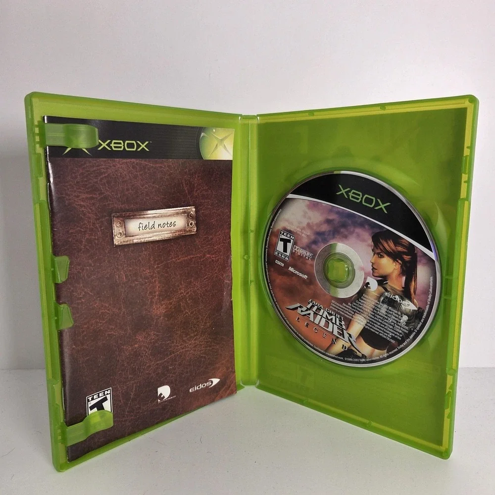 Lara Croft Tomb Raider Legend Microsoft Xbox Game CIB‎ T Eidos 2006 NTSC-U/C
